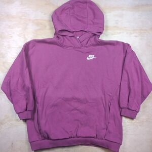 Unisex Youth Girl's M Nike FZ5579-518 OVERSIZED Hoodie Hoody Purple
